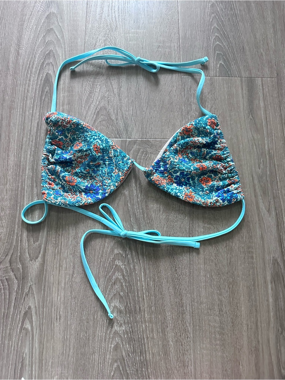 FREE PEOPLE FREE-EST JAMIE TRI TRIANGLE TOP- New‎